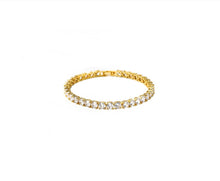 Load image into Gallery viewer, 5mm Round Cubic Zirconia Tennis Bracelet