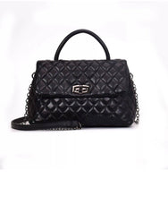 Load image into Gallery viewer, Classic Quilted Convertible Crossbody/ U-Shaped Handle Purse