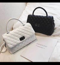 Load image into Gallery viewer, Classic Quilted Convertible Crossbody/ U-Shaped Handle Purse