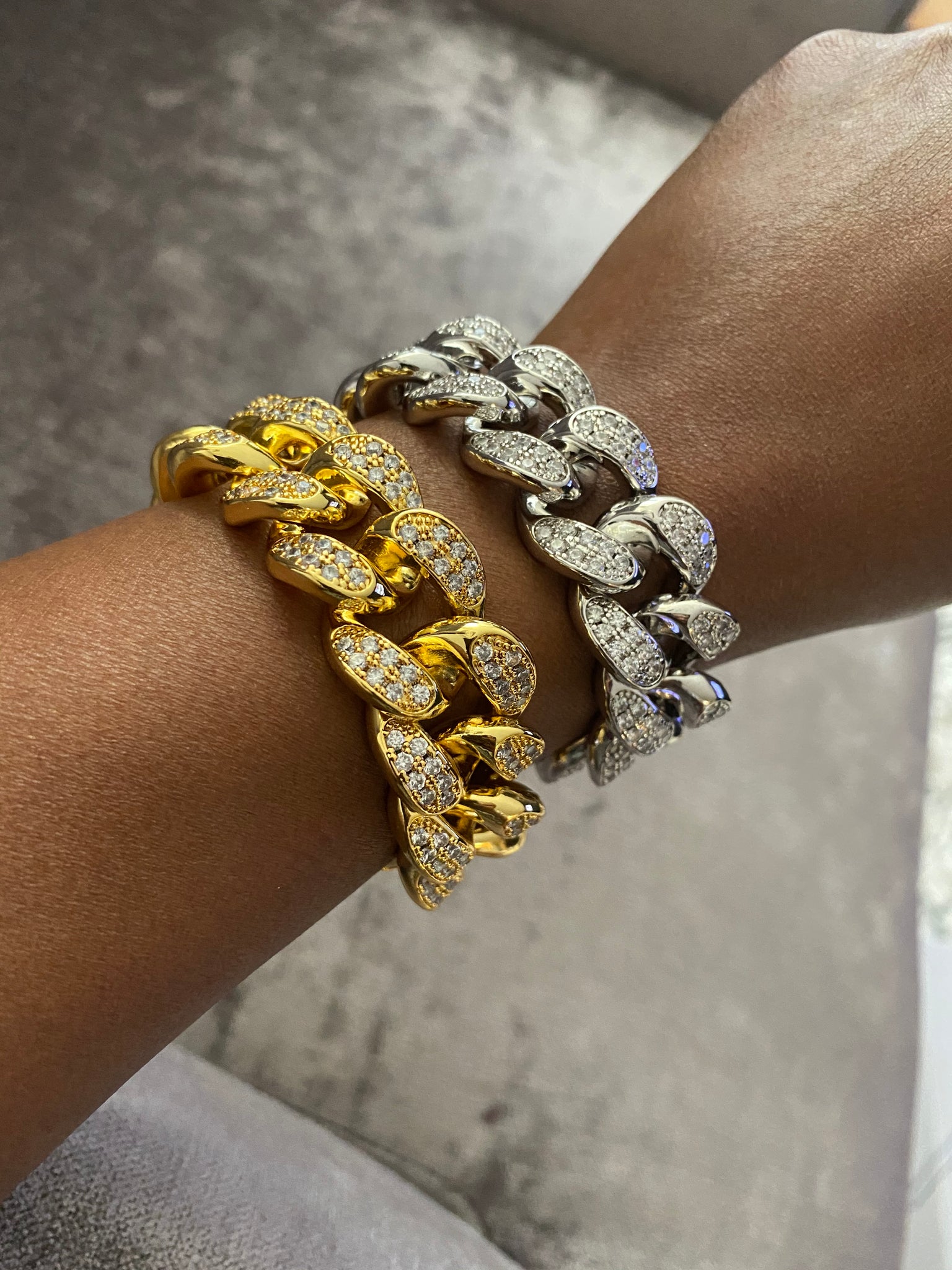 Iced Out Miami Cuban Link Bracelets – Liry's Jewelry