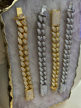 Load image into Gallery viewer, Iced Out Chunky Miami Cuban Link Bracelet
