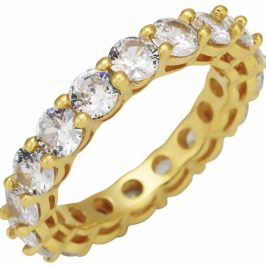 Wifey Stackable Eternity Band